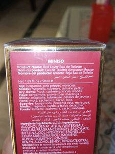 Elegant Red Flower Eau de Toilette MINISO