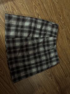 Plaid Mini Skirt