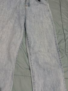 Light Blue Parallel Jeans