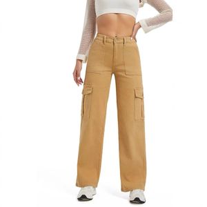 Women's khakhi colour Cargo Pants