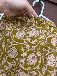 halter neck short kurti