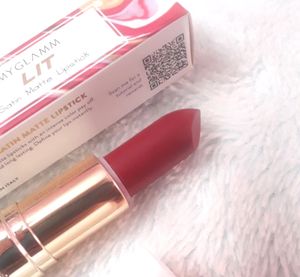 MyGlamm LIT Satin Matte Lipstick - Lust Stories (B