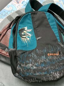 Stylish Brown Faux Leather Backpack