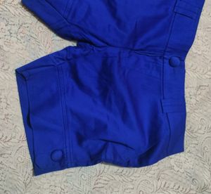 SUMMER WEAR ROYAL BLUE SHORTS
