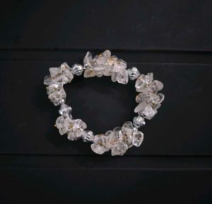 Sphatik Gemstone Crystal Bracelet