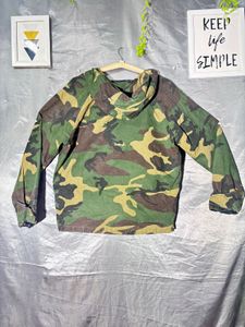 Men's Camo Military Jacket hooded