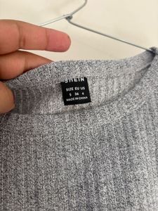 Gray Sleeveless Tank Top