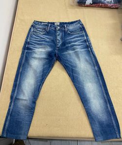 Jack &amp; Jones Original Stylish Blue Denim Jeans