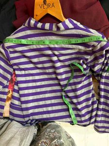 Striped Cardigan