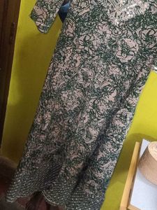 Floral Print Kurta