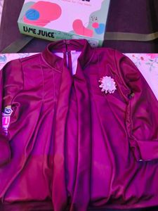 Beautiful Maroon Dress for Girls