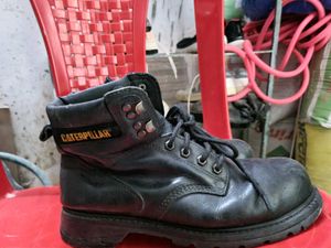 Authentic  CAT Steel Toe Work Boots heal is m