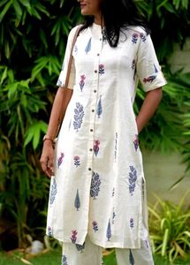 Designer Printed Kurta Set