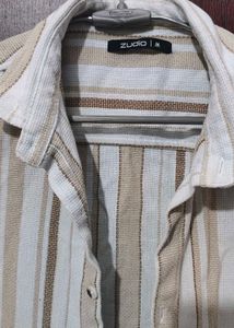 Men's Striped Short Sleeve Shirt