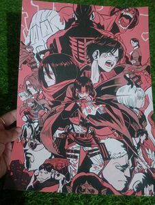 Attack on Titan Manga Poster