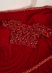 Red saree