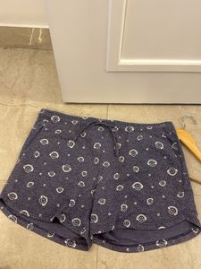 Cute Smiley Face Pajama Shorts
