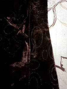 Sparkly Velvet Long Sleeve Top
