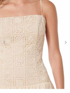 Forever New Cara Crochet Midi Dress NWT