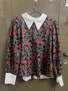 Rose printed Top