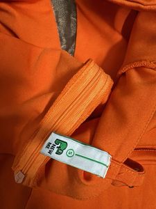 Vibrant Orange Mini Dress