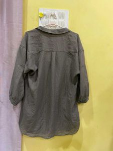 Gray Tunic Top Bust Till 48