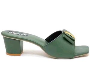 Chic Green Heels
