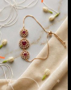 Stunning Ruby & Diamond Bracelet