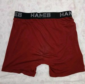 Hanes Men's Boxer Briefs.
