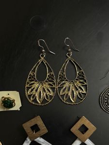 5-Pair Pre-Loved Boho &amp; Ethnic Earrings Set