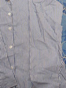 Classic Striped Button-Up Shirt