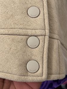Beige Varsity Jacket