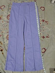 Lavender Wide Leg Pants