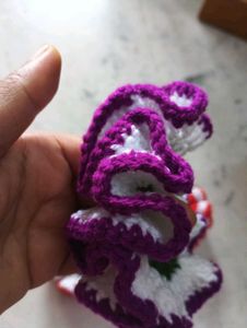 Handmade Crochet Scrunchies | Set of 4