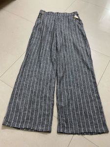 Pintresty Striped Wide Leg Pants
