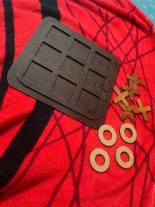 Wooden Tic Tac Toe....