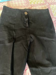 Classic Black High-Waisted Pants