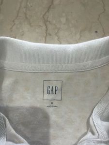 Gap Yellow Floral Polo Shirt