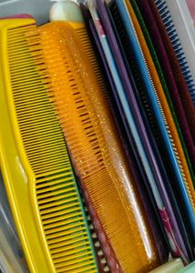 Assorted Colorful Hair Combs