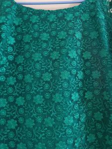 Elegant Green Lace kurtha