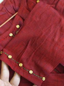 Women Maroon Kurti