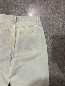 vintage washed wide leg baggy jeans
