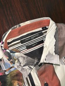 FCUK Original Unique Patchwork Print Shirt