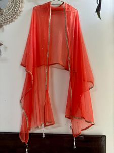 Fishcut Golden Lehenga with hot Pink Blouse