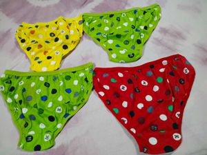 Combo Cute Polka Dot Panties - Pack of 3