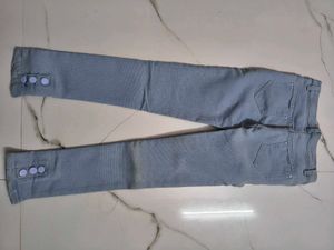 Classic Straight Fit Light Blue Denim Jeans