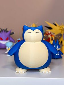 Snorlax Figurine 3d printed
