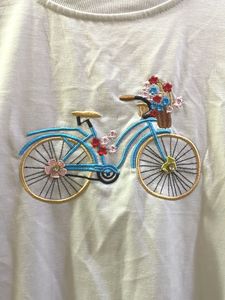 Embroidered Bike Sweatshirt