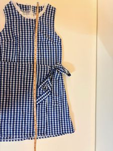 Savana Blue Gingham Dress(🚨Fixed Price)