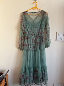 Flowy Boho Floral Maxi Dress